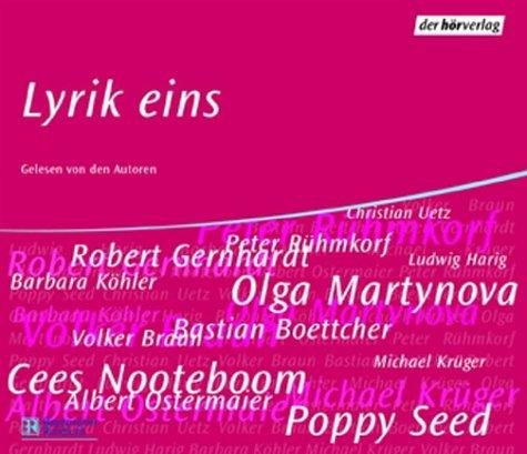 Lyrik eins, 4 Audio-CDs