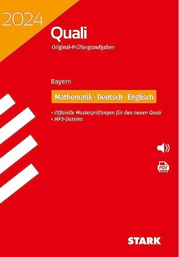 STARK Original-Prüfungen Quali Mittelschule 2024 - Mathematik, Deutsch, Englisch 9. Klasse - Bayern