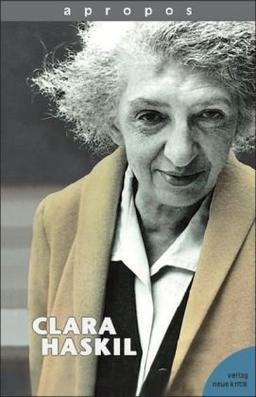 Apropos, Bd.7, Clara Haskil