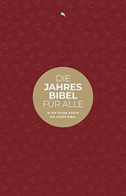 Die Jahresbibel für alle - "Red Edition": In 365 Tagen durch die ganze Bibel - Hoffnung für alle