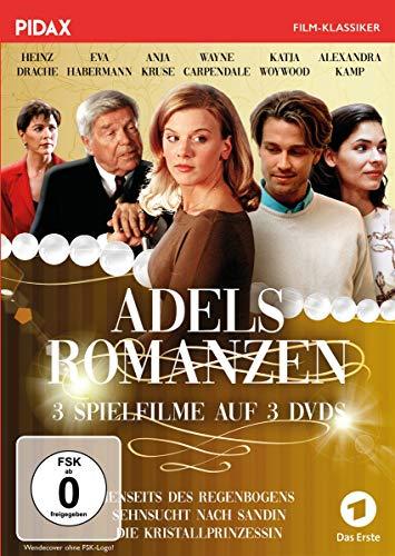 Adelsromanzen / Die komplette 3-teilige starbesetzte Filmreihe: JENSEITS DES REGENBOGENS + SEHNSUCHT NACH SANDIN + DIE KRISTALLPRINZESSIN (Pidax Film-Klassiker) [3 DVDs]