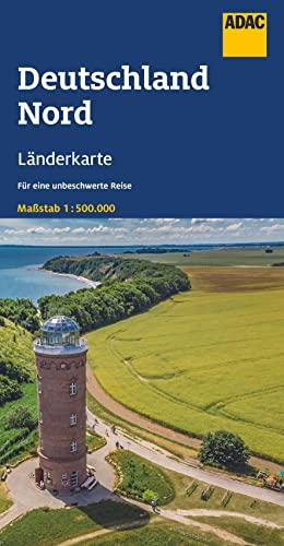 ADAC Länderkarte Deutschland Nord 1:500.000