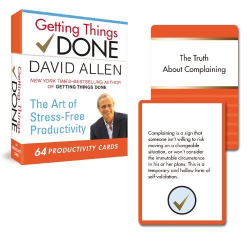 Getting Things Done: 64 Productivity Cards: The Art of Stress-Free Productivity