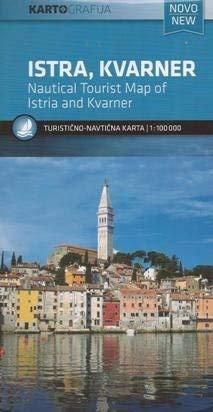 Istria & Kvarner coast kartografija r/v