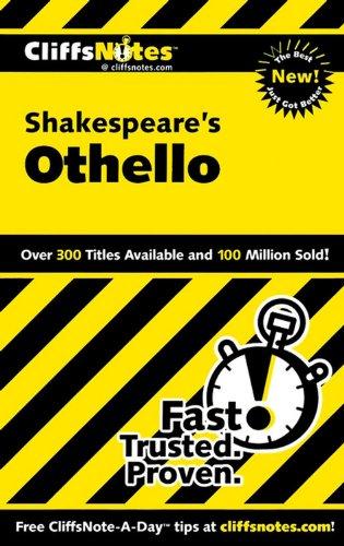 Cliffs Notes on Shakespeare's Othello