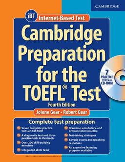 Cambridge Preparation for the TOEFL Test + CD (Cambridge Preparation for the TOEFL (W/CD ROM))