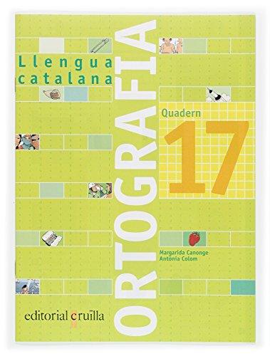 Quadern ortografia 17. Llengua catalana