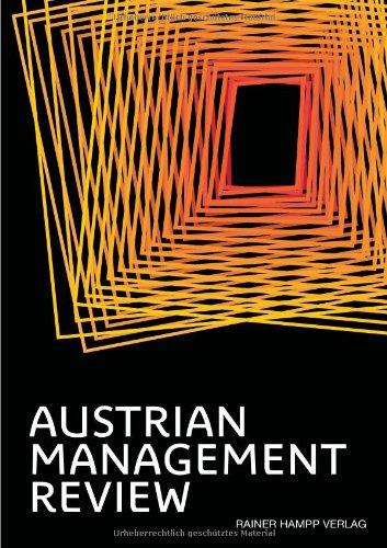 AUSTRIAN MANAGEMENT REVIEW: Volume 1