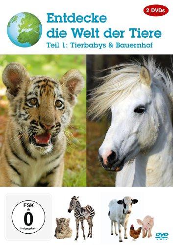 Entdecke die Welt der Tiere - Teil 1 - Tierbabys & Bauernhof [2 DVDs]