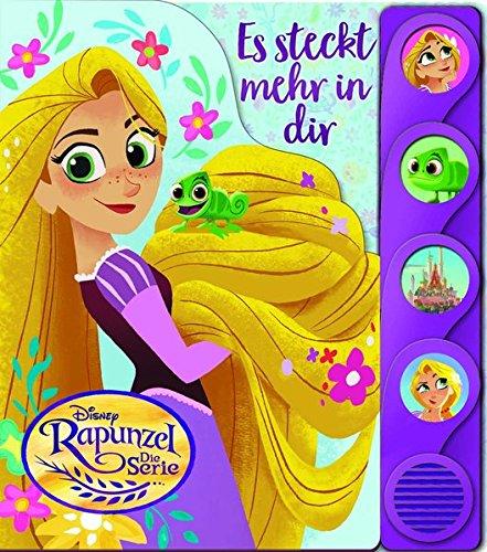 Disney Rapunzel Die Serie - Silhouetten-Soundbuch mit 4 lustigen Geräuschen für Kinder ab 3 Jahren