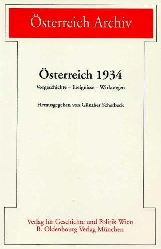 Österreich 1934: Vorgeschichte - Ereignisse - Wirkungen