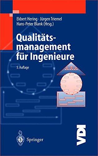 Qualitätsmanagement für Ingenieure (VDI-Buch)