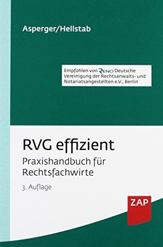 RVG effizient: Praxishandbuch für Rechtsfachwirte