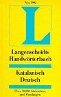 Langenscheidts Handwörterbücher, Handwörterbuch Katalanisch