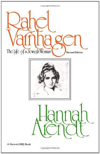 Rahel Varnhagen: The Life of a Jewish Woman