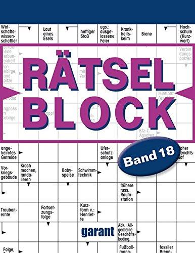 Rätselblock Band 18