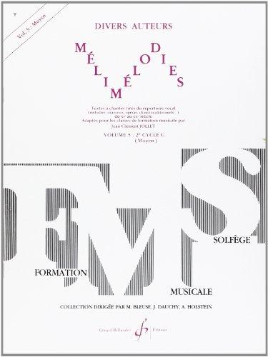 Melimelodies Volume 5 - 2 è cycle C (Moyen)