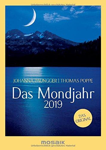 Das Mondjahr 2019: s/w-Taschenkalender - Das Original