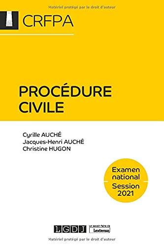 Procédure civile : examen national, session 2021