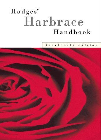 Hodges' Harbrace Handbook (Hodges Harbrace Handbook, 14th ed)