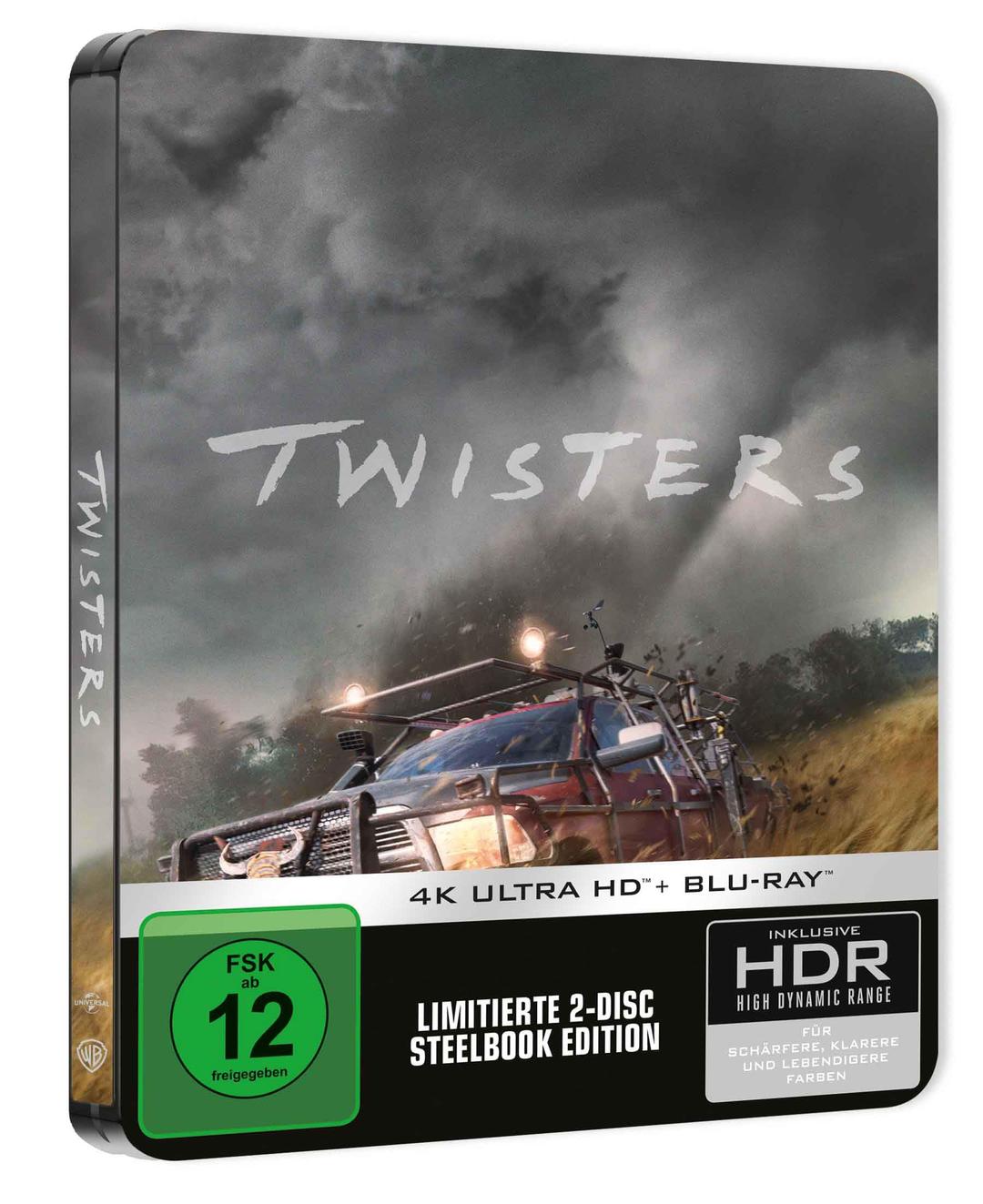 Twisters - Limited Steelbook (4K UHD+ Blu-ray)