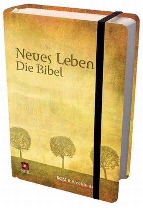 Neues Leben. Die Bibel, Taschenausgabe, Motiv "Bäume", mit Gummiband