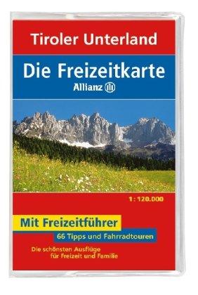 Die Allianz Freizeitkarte Tiroler Unterland 1:120 000