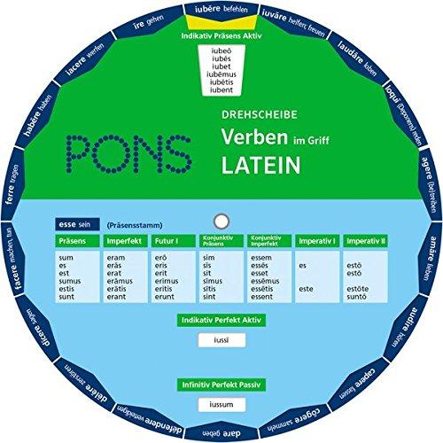 PONS Drehscheibe Verben Latein im Griff! Die unregelmäßigen Verben mit einem Dreh nachschlagen.