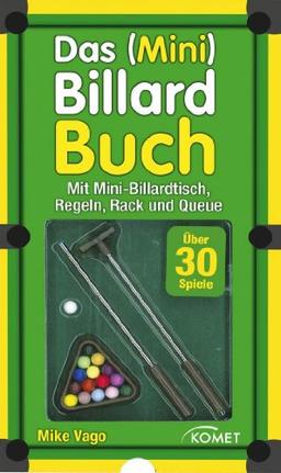 Das (Mini) Billard Buch: mit Mini-Billardtisch, Queue, Kugeln, Rack, Regeln