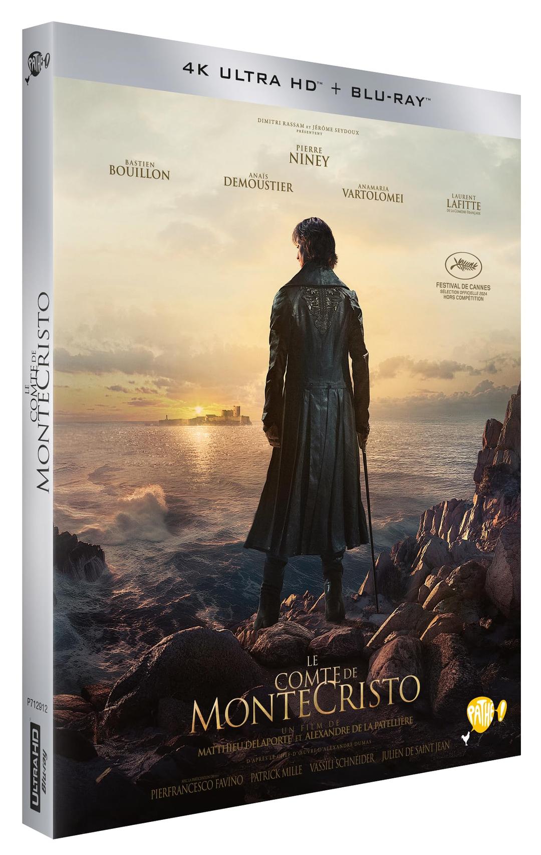 Le comte de monte-cristo 4k ultra hd [Blu-ray] [FR Import]