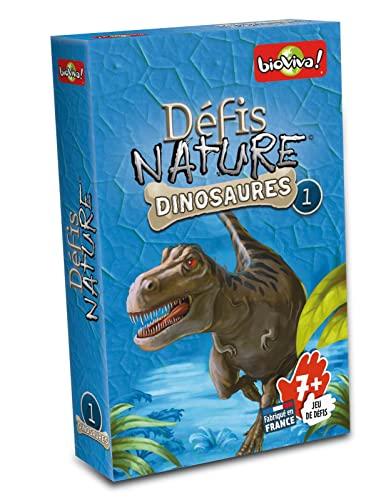 BIOVIVA - Défis Nature – Dinosaurier – Gesellschaftsspiel ab 7 Jahren – 280105