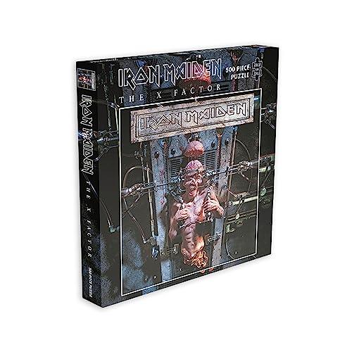 ZEE COMPANY Iron Maiden Jigsaw Puzzle The X Factor Album Cover Nue offiziell Schwarz 500