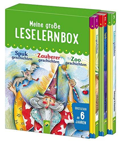 Meine große Leselernbox - Zoogeschichten, Zauberergeschichten, Spukgeschichten: Empfohlen ab 6 Jahren