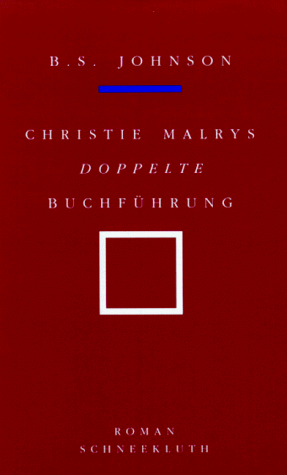 Christie Malry's doppelte Buchführung