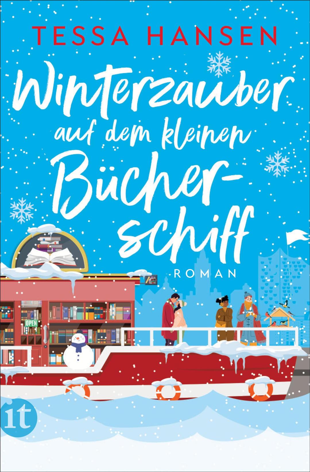 Winterzauber auf dem kleinen Bücherschiff: Roman | Im Hafen der Liebe | Eine Wohlfühl-Romance für gemütliche Lesestunden an kalten Tagen (Das kleine Bücherschiff)