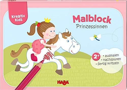 Kreativ Kids - Malblock Prinzessinnen