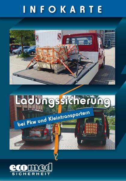 Infokarte Ladungssicherung bei Pkw und Kleintransportern: Verpackungseinheit 10 Stück