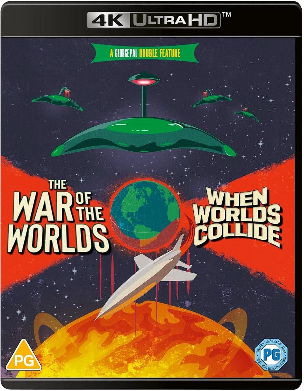 The War of the Worlds (1953) 4K UHD + When Worlds Collide BD [2022] [Region A & B & C] [Blu-ray]