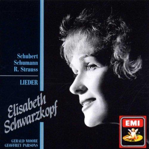 singt Lieder von Schubert, Schumann und Richard Strauss