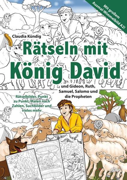 Rätseln mit König David (Rätseln mit ...: mit A2-Ausmal-Wimmelbild)