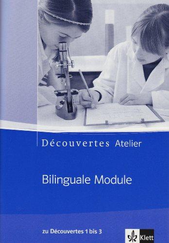 Découvertes Atelier / Bilinguale Module zu Découvertes Band 1 und 3: Kopiervorlagen mit Multisession-CD