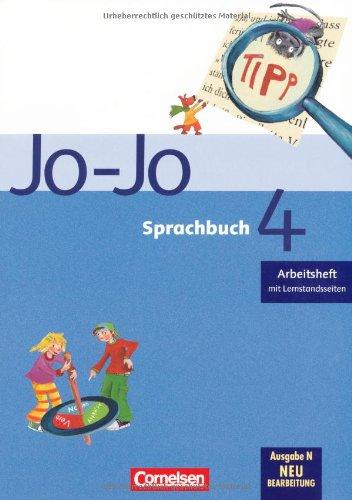 Jo-Jo Sprachbuch - Ausgabe N: 4. Schuljahr - Arbeitsheft: Mit Lernstandsseiten