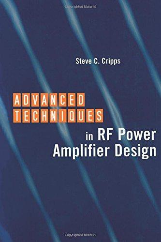 Advanced Techniques in RF Power Amplifier Design (Artech House Microwave Library)