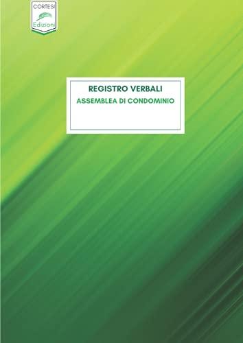 Registro verbali di assemblea per condominio: Formato A4 - 107 pagine