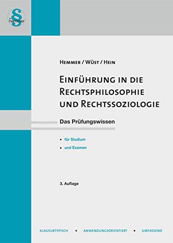 Einführung in die Rechtsphilosophie und Rechtssoziologie (Skripten)