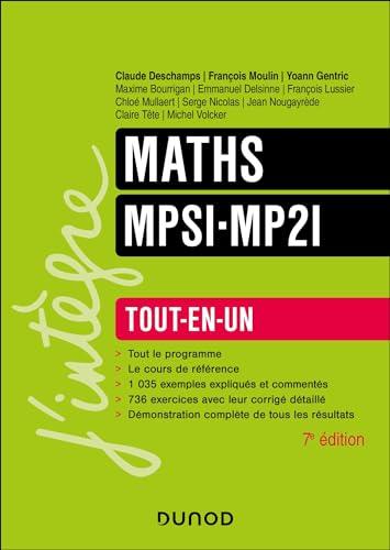 Maths MPSI, MP2I : tout-en-un