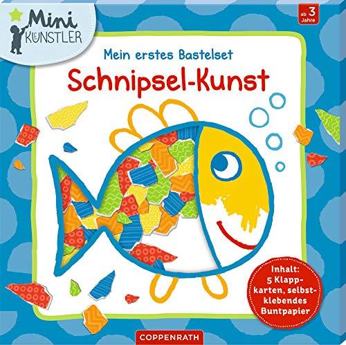 Mein erstes Bastelset: Schnipsel-Kunst: Inhalt: 5 Klappkarten, selbstklebendes Buntpapier (Mini-Künstler)