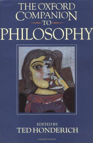 The Oxford Companion to Philosophy