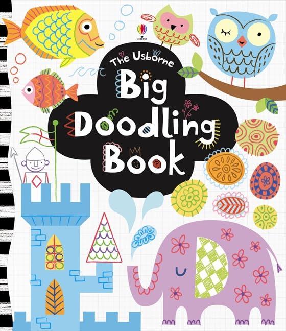 Big Doodling Book (Usborne Drawing, Doodling and Colouring)