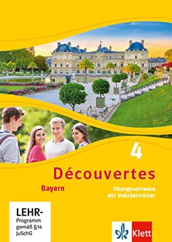 Découvertes 4. Ausgabe Bayern: Übungssoftware mit Vokabeltrainer, Einzellizenz 4. Lernjahr (Découvertes. Ausgabe für Bayern ab 2017)